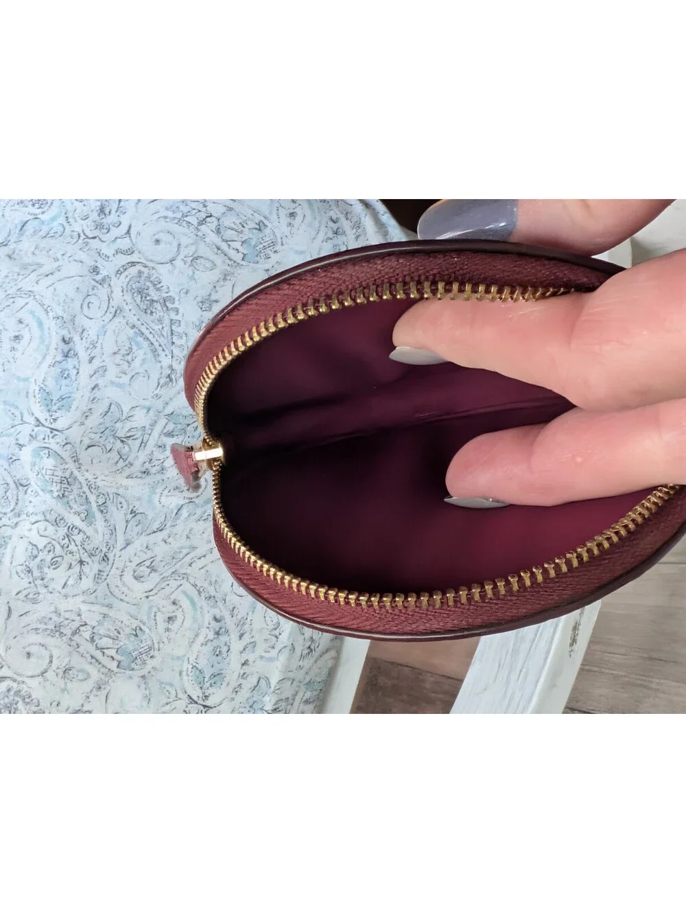 Coach Glitter Rexy coun wallet